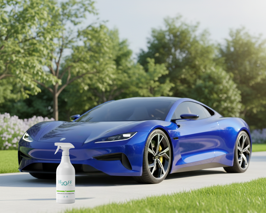 Protection écologique H2Off – Nettoyage auto sans eau pour préserver la carrosserie et la planète